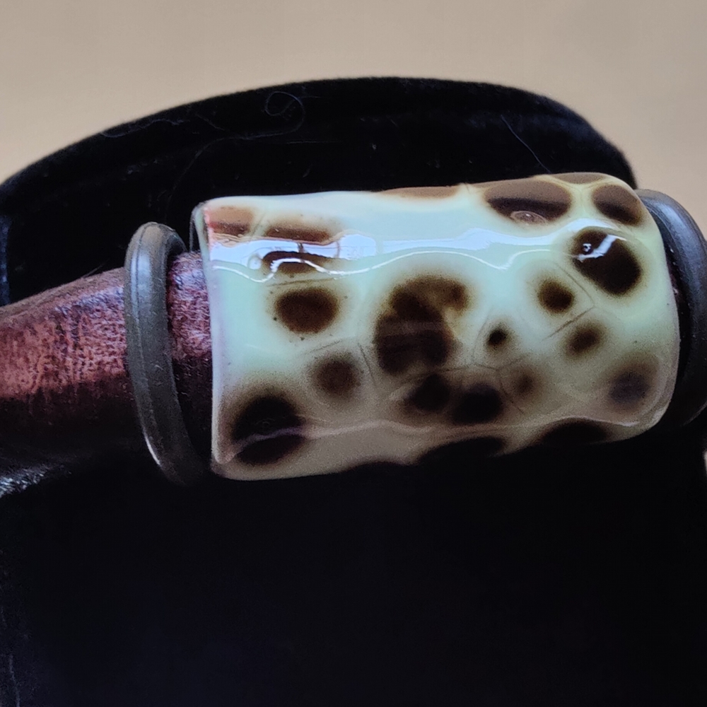 Men's Brown and Cream Accessory